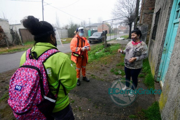 Realizan controles a más de 300 vecinos de Olmos en búsqueda de casos de Coronavirus