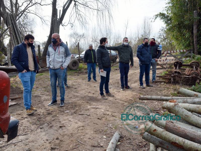 Recorrida por la zona forestal de Berisso Recorrida por la zona forestal de Berisso