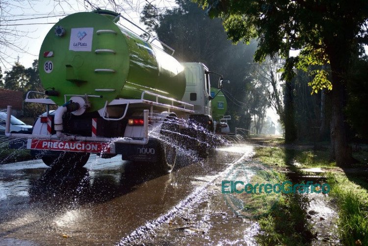 Se desinfectó más de 13 mil kilómetros de vía pública en los operativos sanitarios