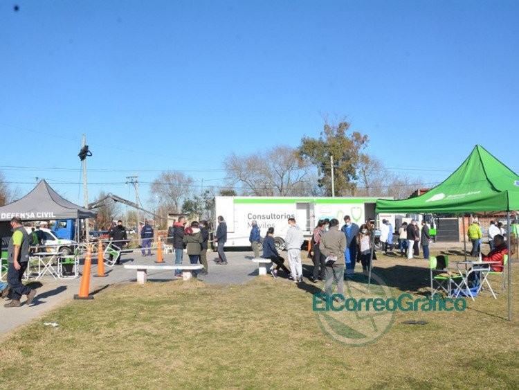 Se realizó el operativo “Detectar” en el barrio El Carmen