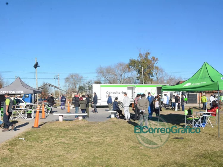 Se realizó el operativo “Detectar” en el barrio El Carmen Se realizó el operativo “Detectar” en el barrio El Carmen