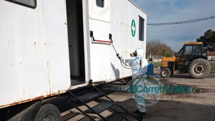 Se refuerza la desinfección preventiva por circulación social entre municipales