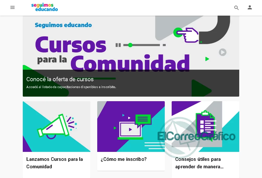 Seguimos Educando: se abre la inscripción a 20 Cursos para la Comunidad