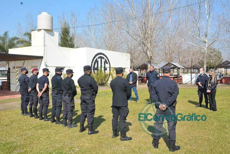10 policías a préstamos por tres meses llegaron a Berisso