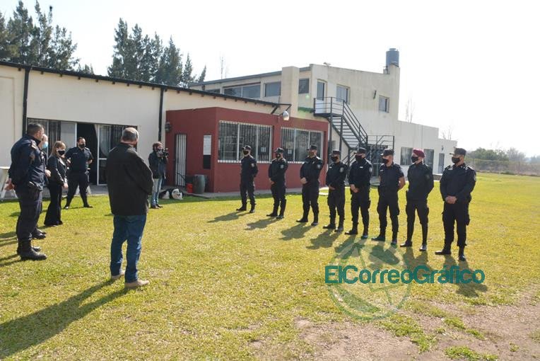 10 policías a préstamos por tres meses llegaron a Berisso