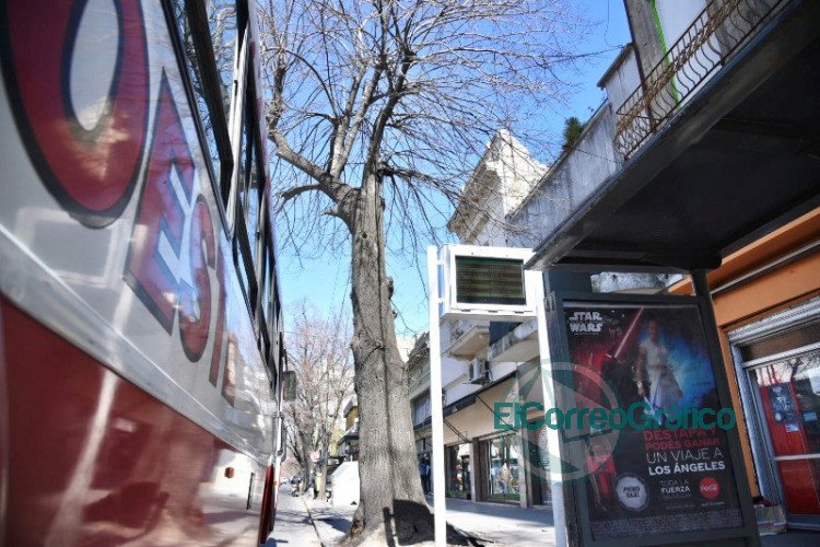 Avanza la instalación de carteles que estiman el tiempo de arribo de los colectivos