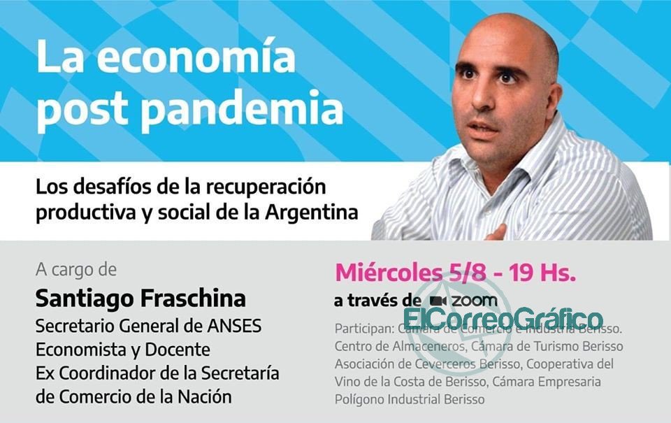 Charla virtual “La economía post pandemia”