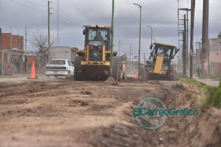 Con la repavimentación de avenida 32 se retoma el plan de obras públicas