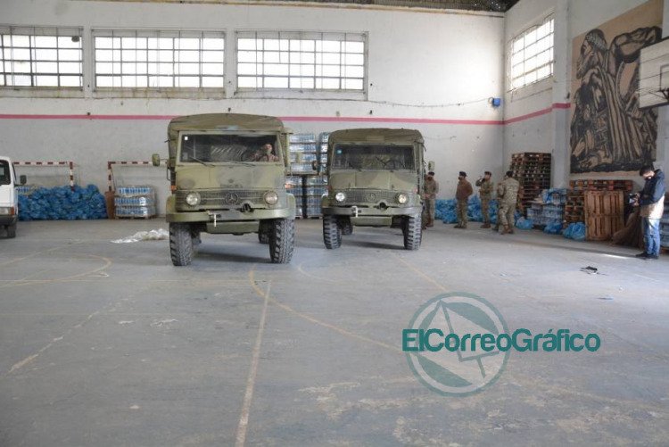 Entrega de alimentos del Servicio Alimentario Escolar