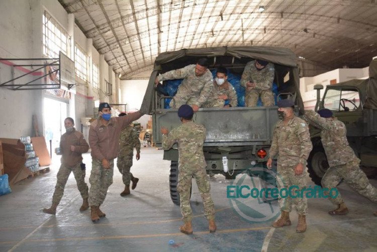 Entrega de alimentos del Servicio Alimentario Escolar