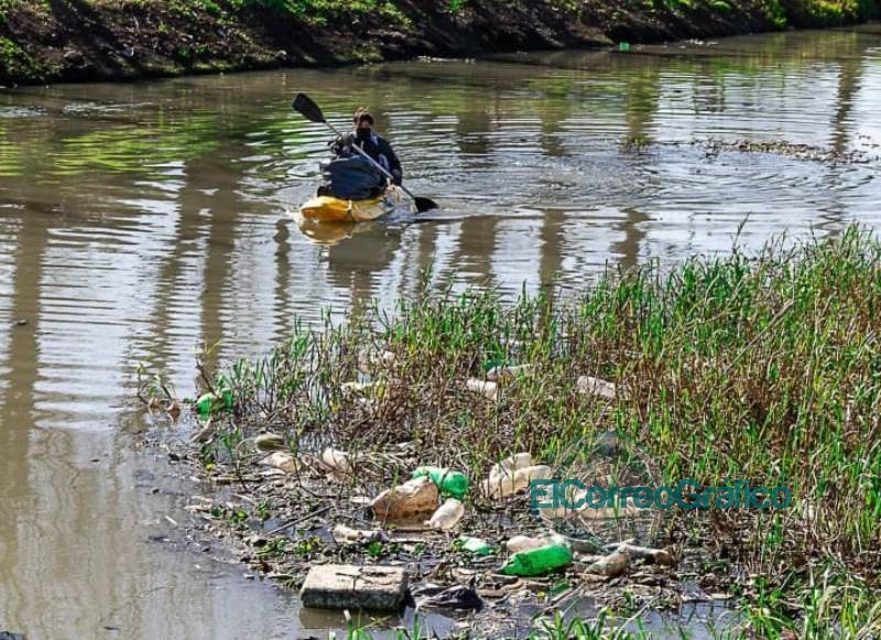 Jornada de limpieza del canal Génova llevada por vecinos y ambientalistas