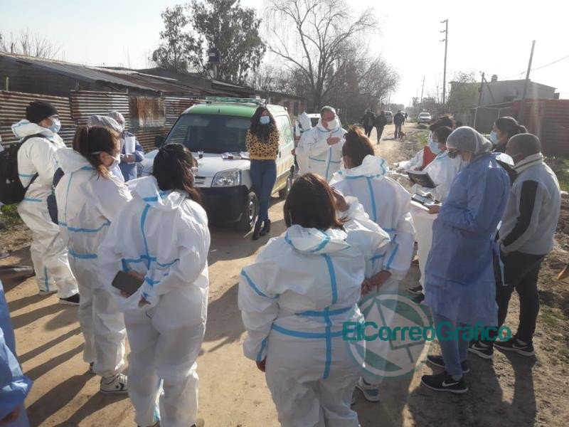 Operativo “Detectar” en el barrio Cotilap Operativo “Detectar” en el barrio Cotilap