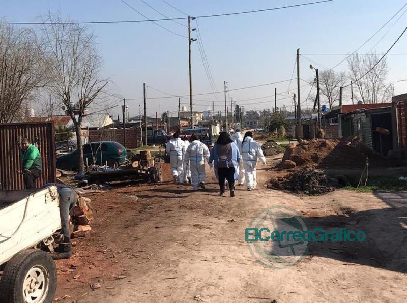 Operativo “Detectar” en el barrio Cotilap Operativo “Detectar” en el barrio Cotilap
