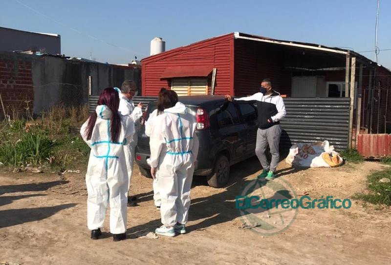 Operativo “Detectar” en el barrio Cotilap Operativo “Detectar” en el barrio Cotilap