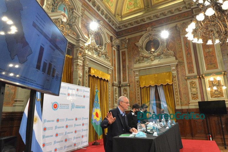 Presentaron el estado de situación epidemiológica y el esquema de fases bonaerenses Presentaron el estado de situación epidemiológica y el esquema de fases bonaerenses