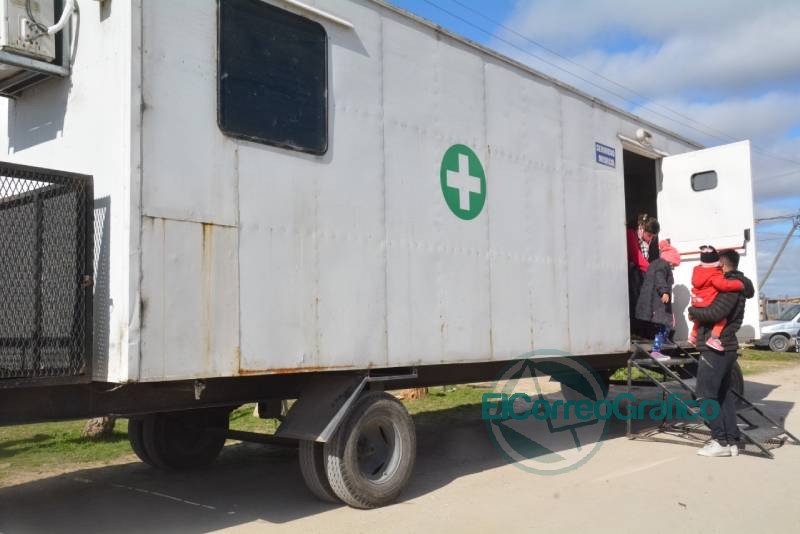 Vacunación en el Barrio Santa Teresita