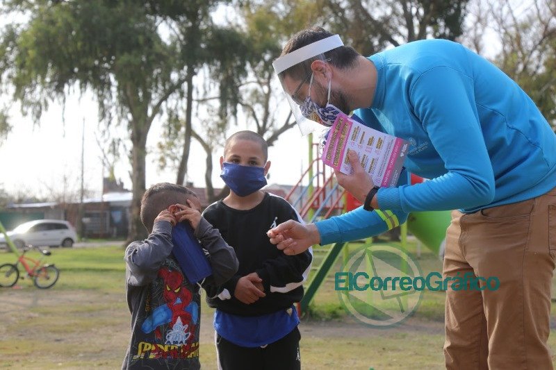 Ante la llegada de la primavera, refuerzan los operativos para concientizar sobre los riesgos del COVID-19 Ante la llegada de la primavera, refuerzan los operativos para concientizar sobre los riesgos del COVID-19