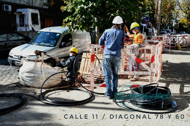Avanza el recambio de cañerías de ABSA en La Plata Avanza el recambio de cañerías de ABSA en La Plata