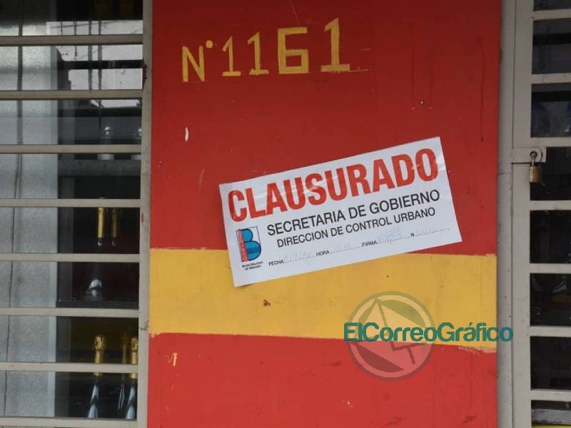 Cagliardi clausuró un sumpermercado del centro por falta de higiene Cagliardi clausuró un sumpermercado del centro por falta de higiene