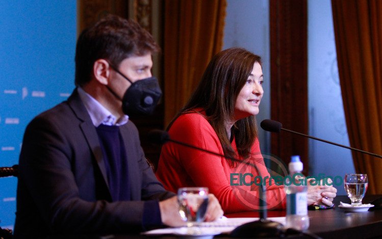 Kicillof participó de la presentación del programa nacional Acompañar