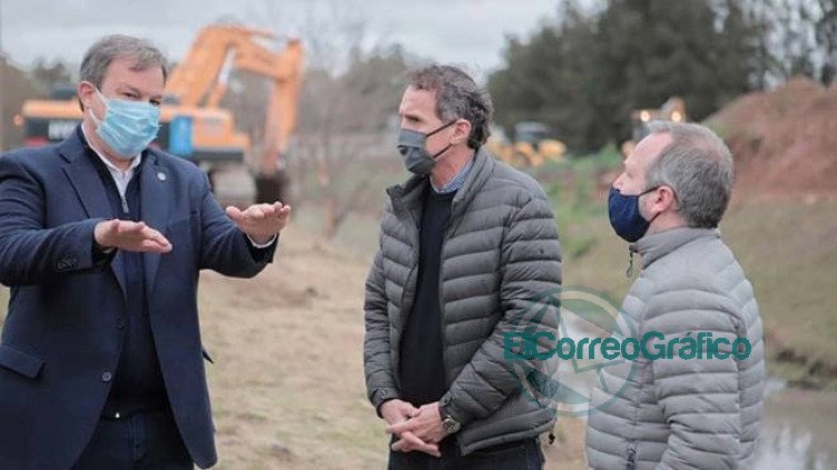 Sabbatella, Katopodis y Cascallares recorrieron obras en Almirante Brown Sabbatella, Katopodis y Cascallares recorrieron obras en Almirante Brown