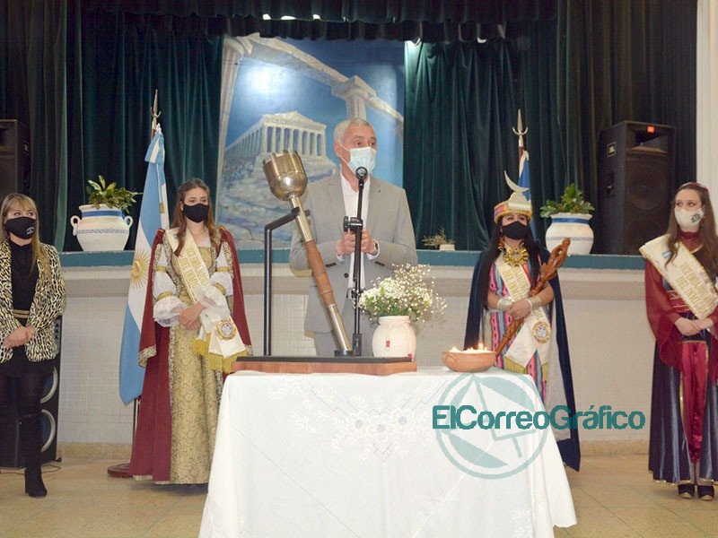 Se realizó la Posta del Inmigrante en el marco de la 43° Fiesta Provincial del Inmigrante
