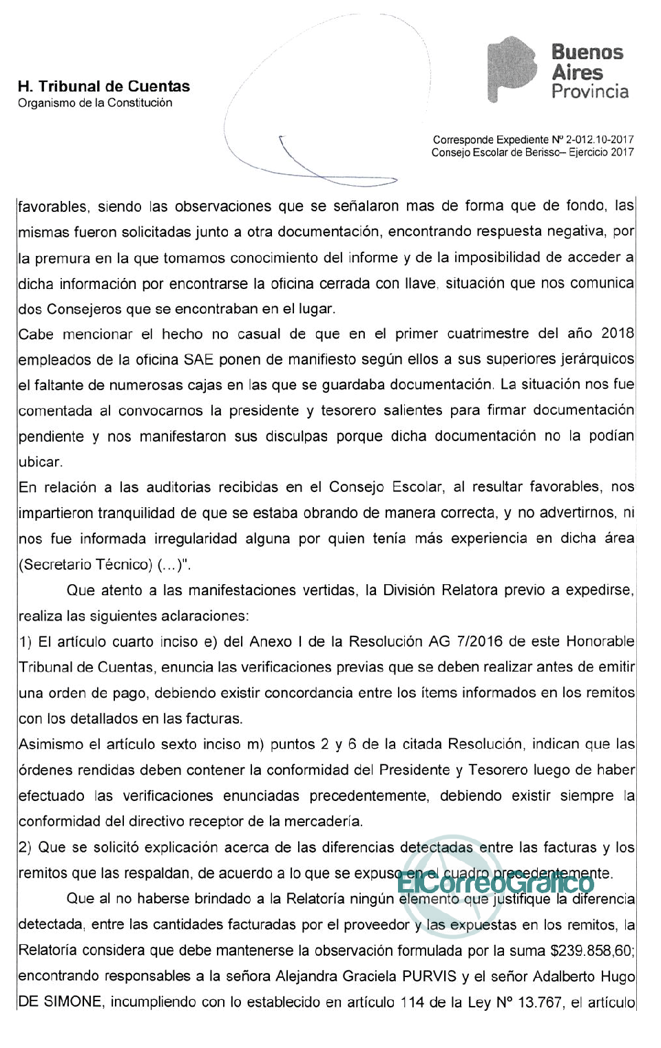 La coordinadora del SAE con antecedentes de defraudación al estado con la comida de los pibes