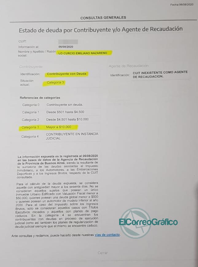 El director de (des) Control Urbano de Cagliardi hace lo que no deja que hagan los vecinos