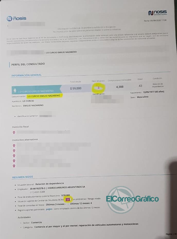 El director de (des) Control Urbano de Cagliardi hace lo que no deja que hagan los vecinos
