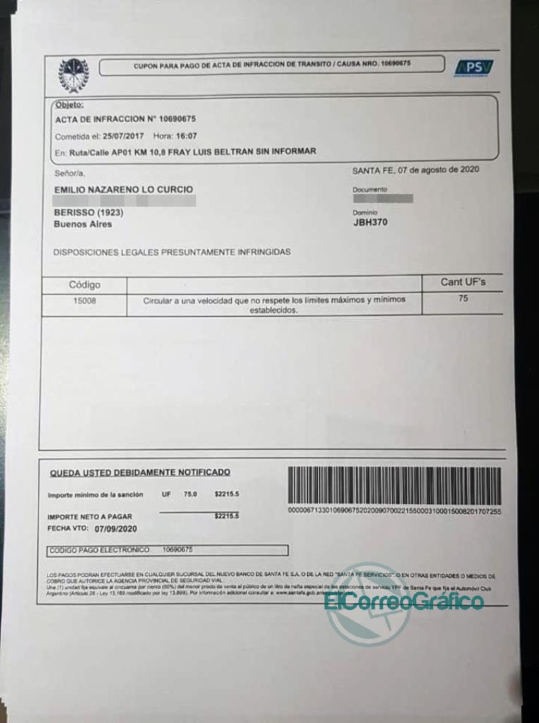 El director de (des) Control Urbano de Cagliardi hace lo que no deja que hagan los vecinos