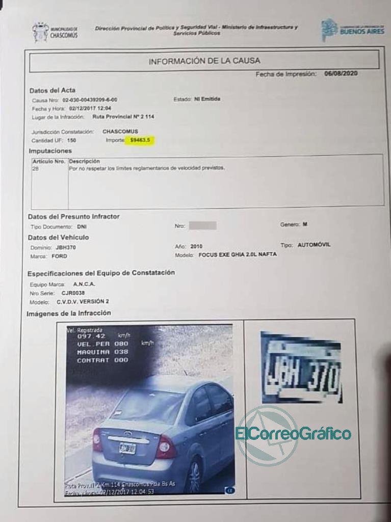El director de (des) Control Urbano de Cagliardi hace lo que no deja que hagan los vecinos