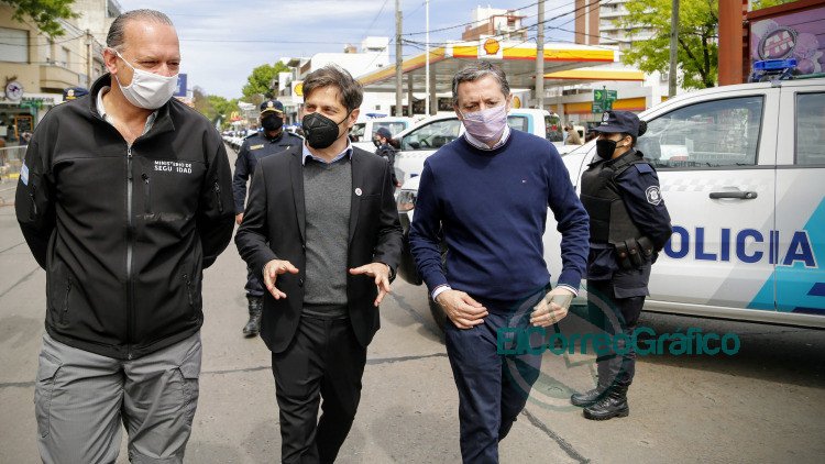 Kicillof puso en funcionamiento 60 patrulleros y nuevo equipamiento de vigilancia en Esteban Echeverría