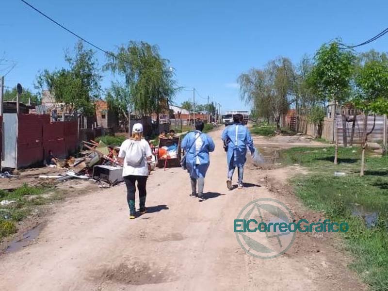 Operativo de prevención de dengue en los barrios Mocoví y Provincianos
