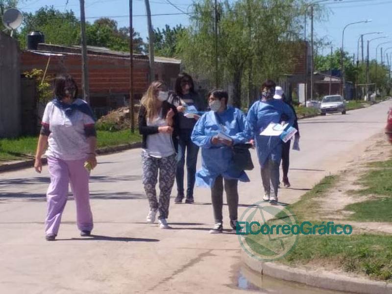 Operativo de prevención de dengue en los barrios Mocoví y Provincianos