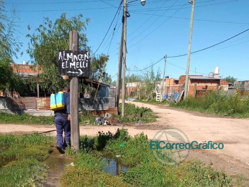 Operativo de prevención de dengue en los barrios Mocoví y Provincianos