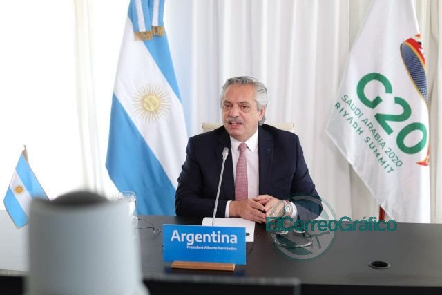 Fernández con discurso Progresista en el G20 quiere una agenda "de transición justa hacia el desarrollo integral y sostenible"