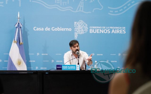 Bianco y Gollán presentaron un nuevo show sobre la situación epidemiológica y el esquema de fases