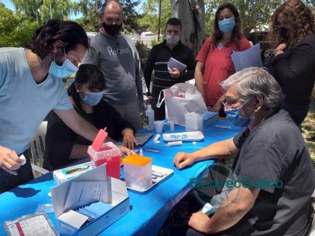 Capacitación a equipo de salud de Berisso sobre Test Rápidos de VIH