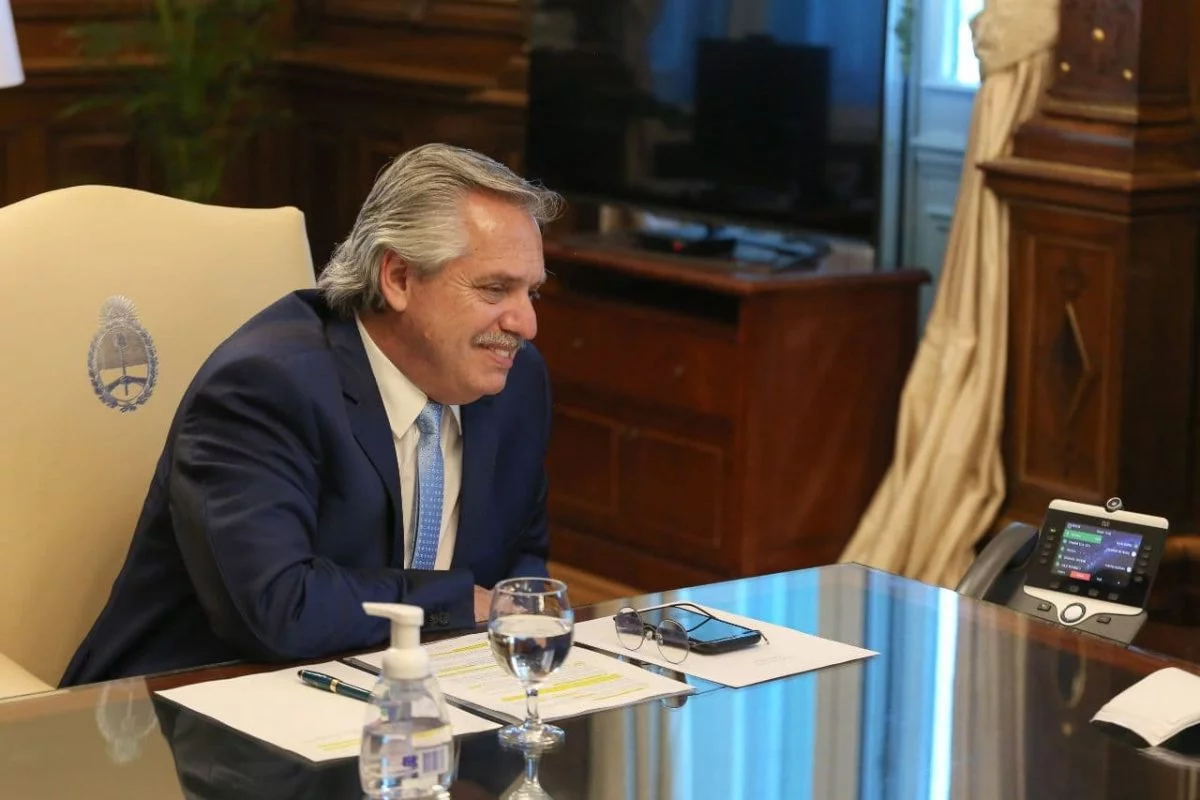 Fernández mantuvo conversación con Joe Biden