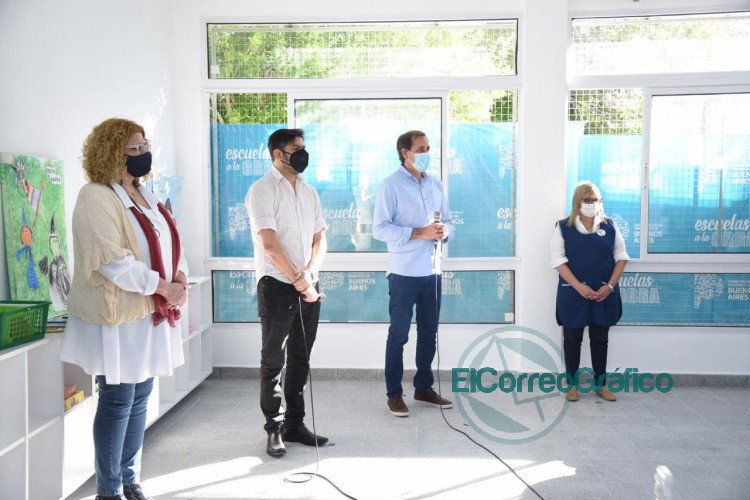 Garro inauguró obras en Jardín de Barrio Aeropuerto
