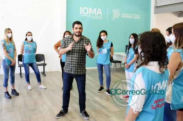 IOMA lanzó el Programa Agentes Sanitarios