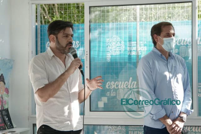 Kicillof inauguró las nuevas instalaciones de escuelas en Moreno, Mar Chiquita y La Plata