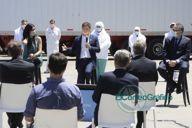 Kicillof participó con Fernández por inversiones en la industria frigorífica