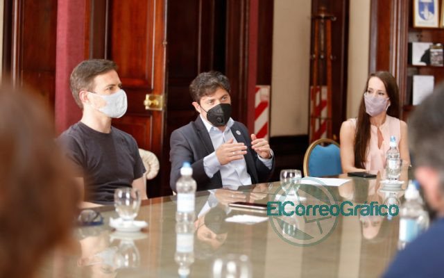 Kicillof y Costa recibieron a actores K