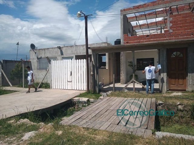Operativo sanitario integral en el barrio Villa Nueva