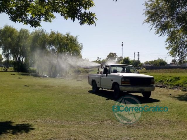 Tareas de fumigación y desinfección Tareas de fumigación y desinfección