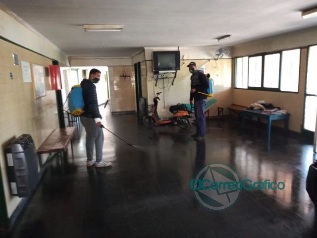 Tareas de fumigación y desinfección Tareas de fumigación y desinfección