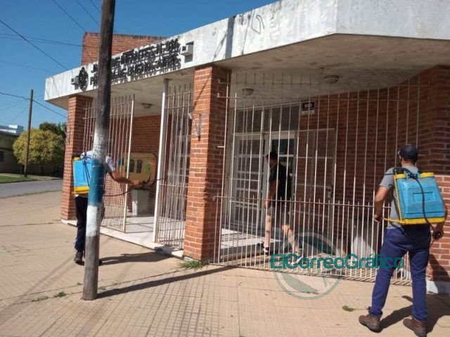 Berisso sigue desinfectando y fumigando la ciudad Berisso sigue desinfectando y fumigando la ciudad