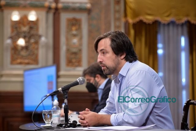 Bianco con Kreplak presentaron el show de situación epidemiológica y de fases
