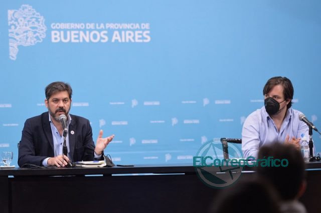 Bianco con Kreplak presentaron el show de situación epidemiológica y de fases